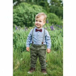 OshKosh B'gosh Olive Green Kids' Suspenders